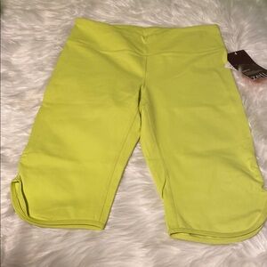 Zeltek Women's Yellow Shorts. Medium